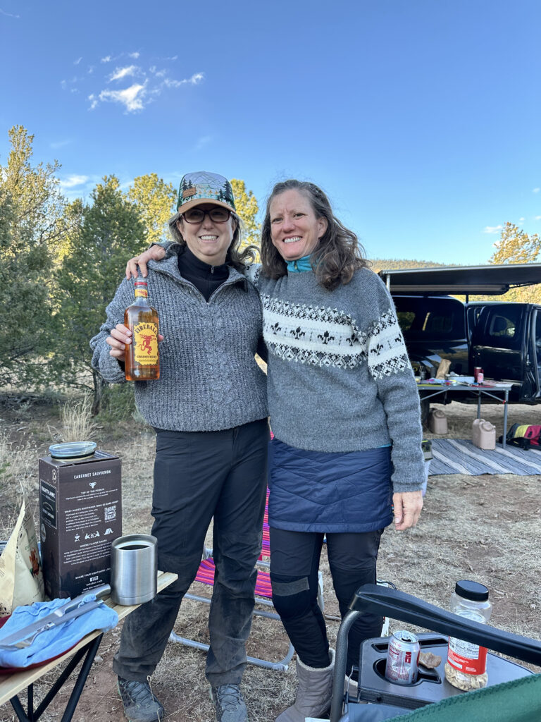 November- Deana and Dawni after a work day